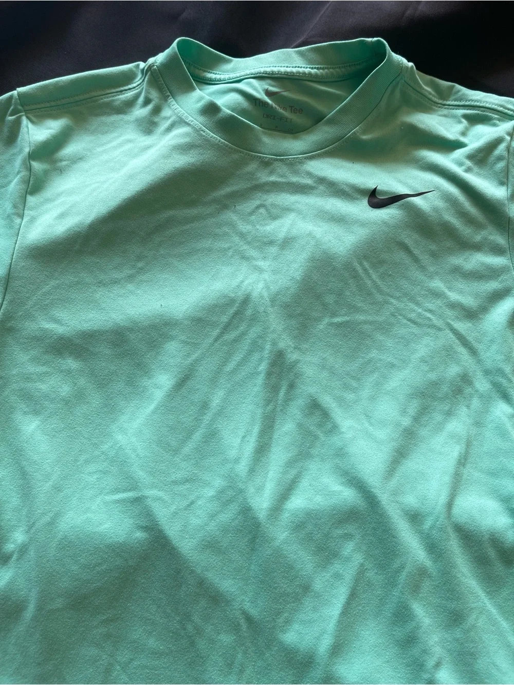 Nike Women’s Sleeve Crew Tee - Mint Green Small The Nike Tee